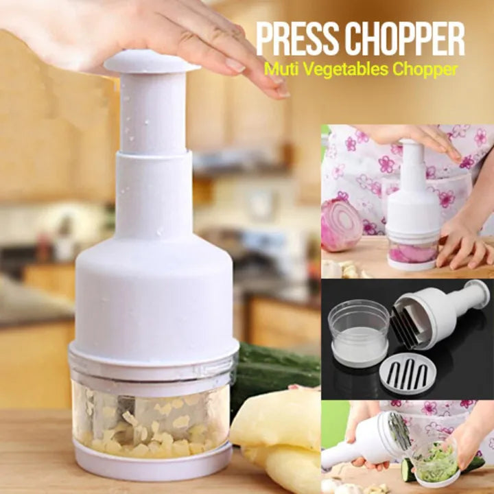 Manual Press Vegetable  Chopper