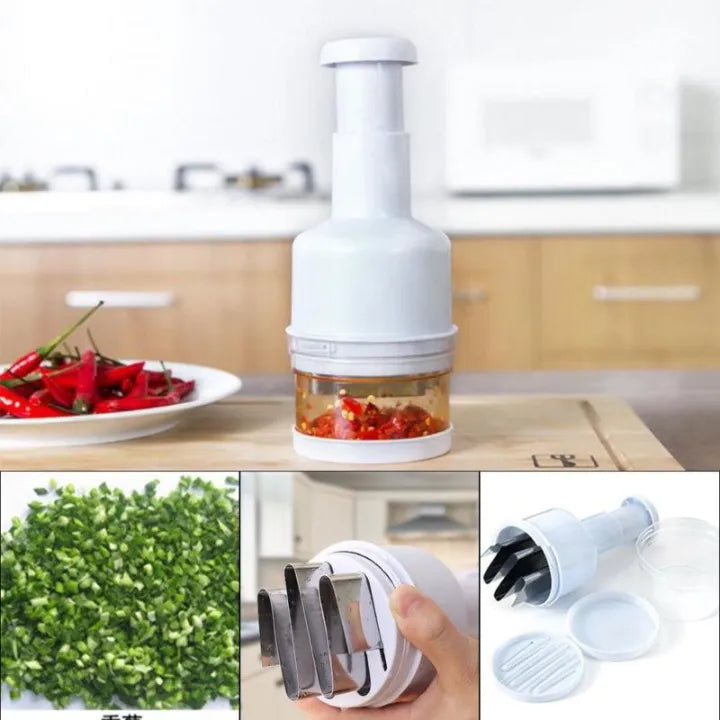 Manual Press Vegetable  Chopper