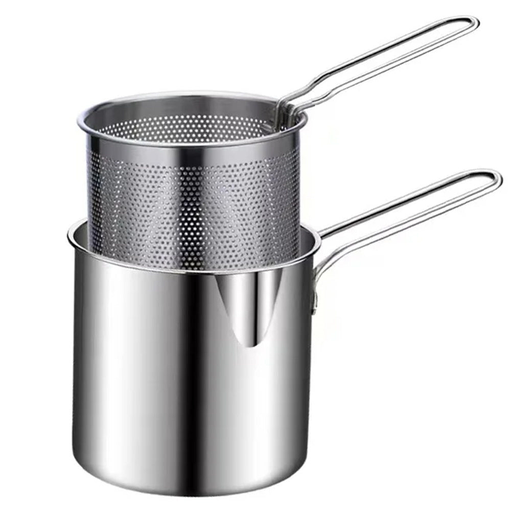 Frying Pot with Strainer